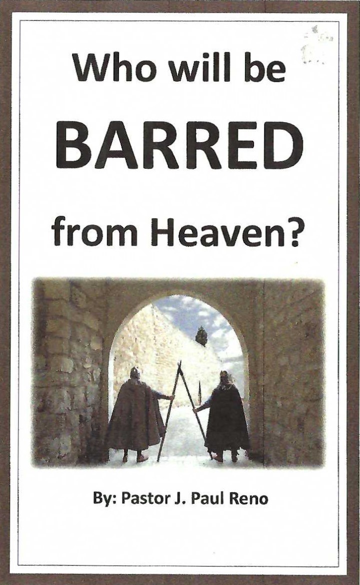 Who Will Be Barred From Heaven-cover Who Will be Barred from Heaven?