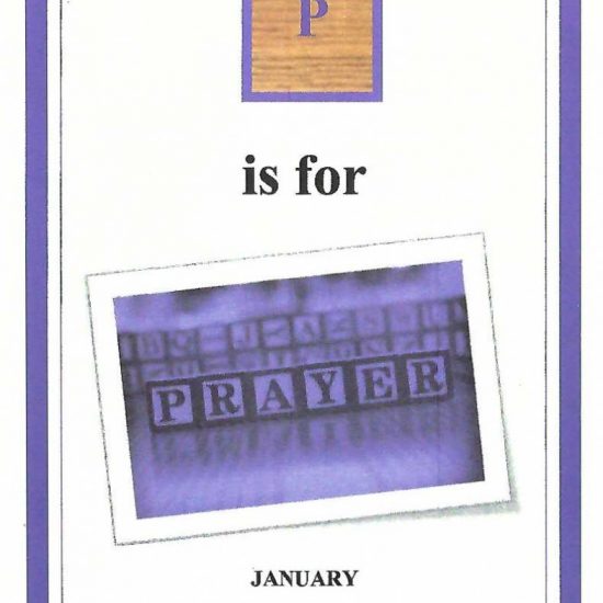 P is for Prayer-January