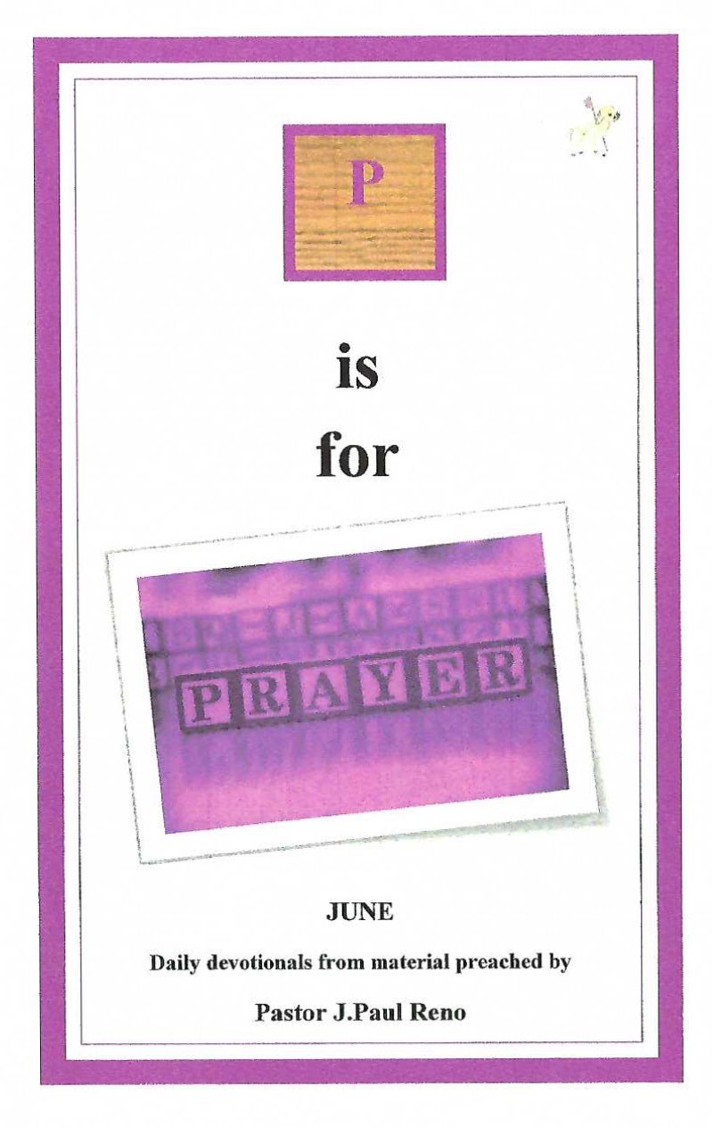 P is for Prayer-June cover P is for Prayer-June