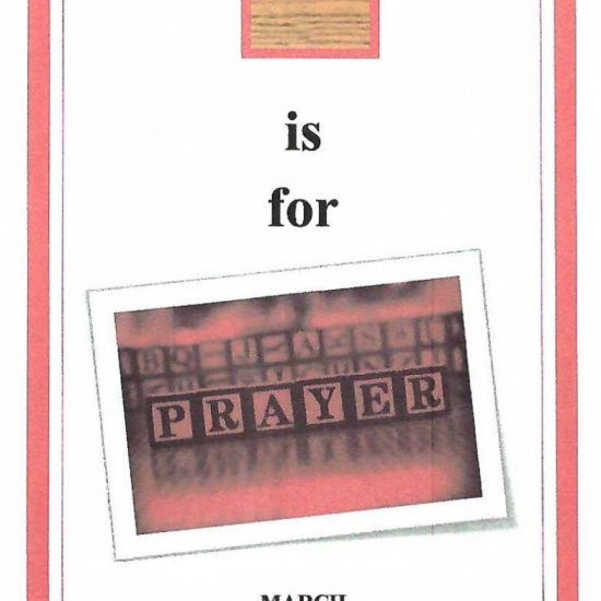 P is for Prayer-March