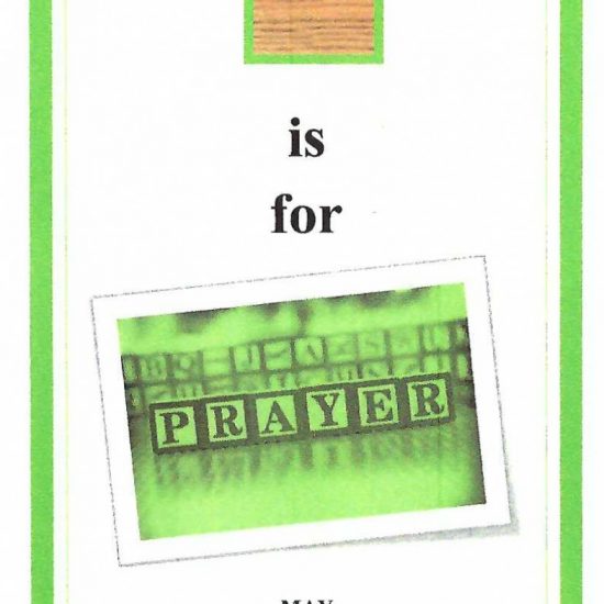 P is for Prayer-May