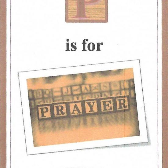 P is for Prayer-November
