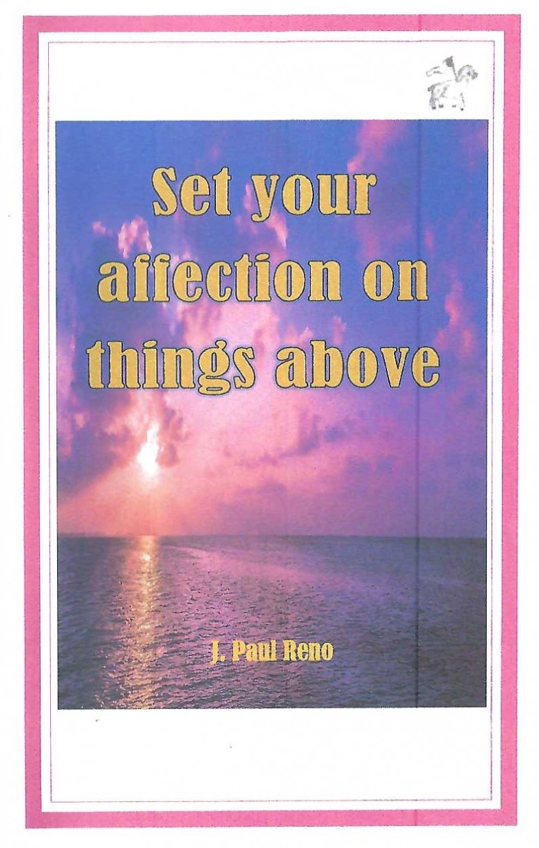 Set Your Affection-cover Set Your Affection on Things Above