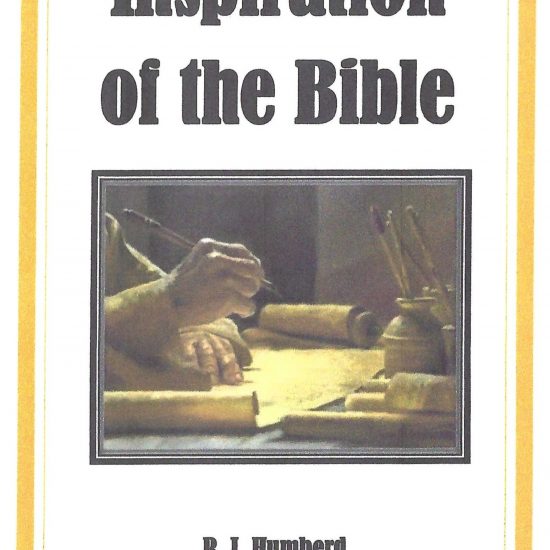 Inspiration of the Bible