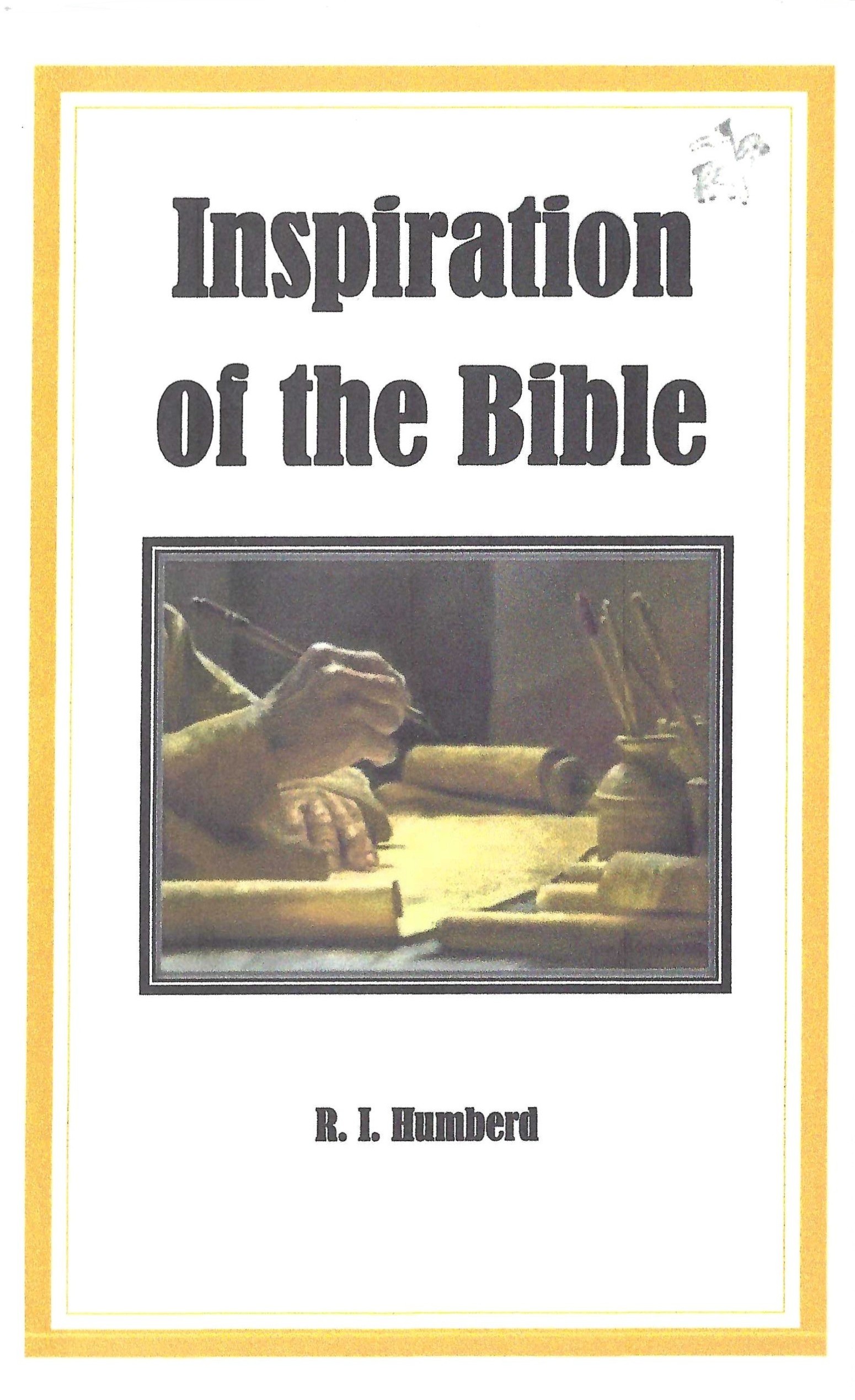 Inspiration of the Bible